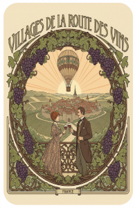 Villages de la route des vins
